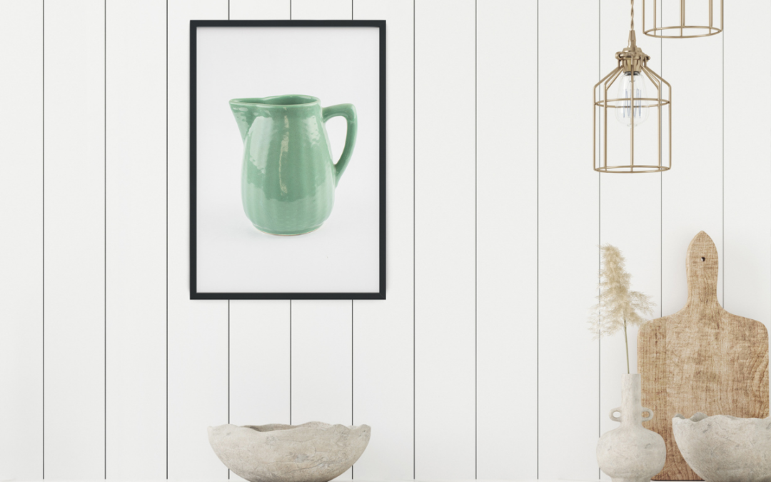 Kitchen Story – A Lovely Green Camark Pottery Pitcher